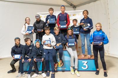 Jan Palou (RCNP),  ganador absoluto de la Copa Federación 2024 - Trofeo Gabinet Lladó en el CN Sa Ràpita